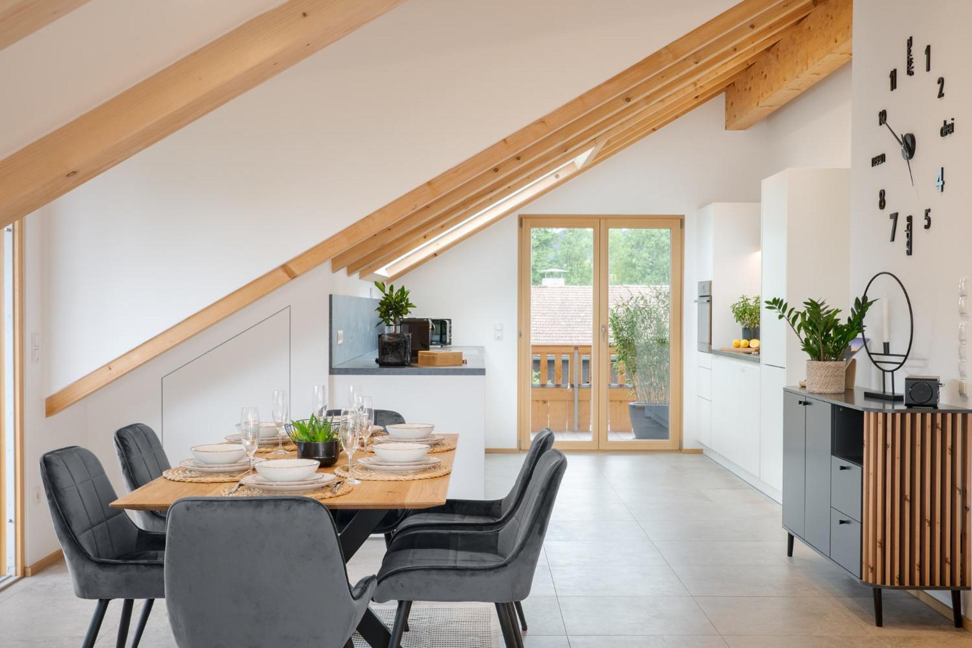 Fenjoy: Ferienapartment Mit Bergblick / Balkon / Bbq Bernau am Chiemsee Eksteriør billede