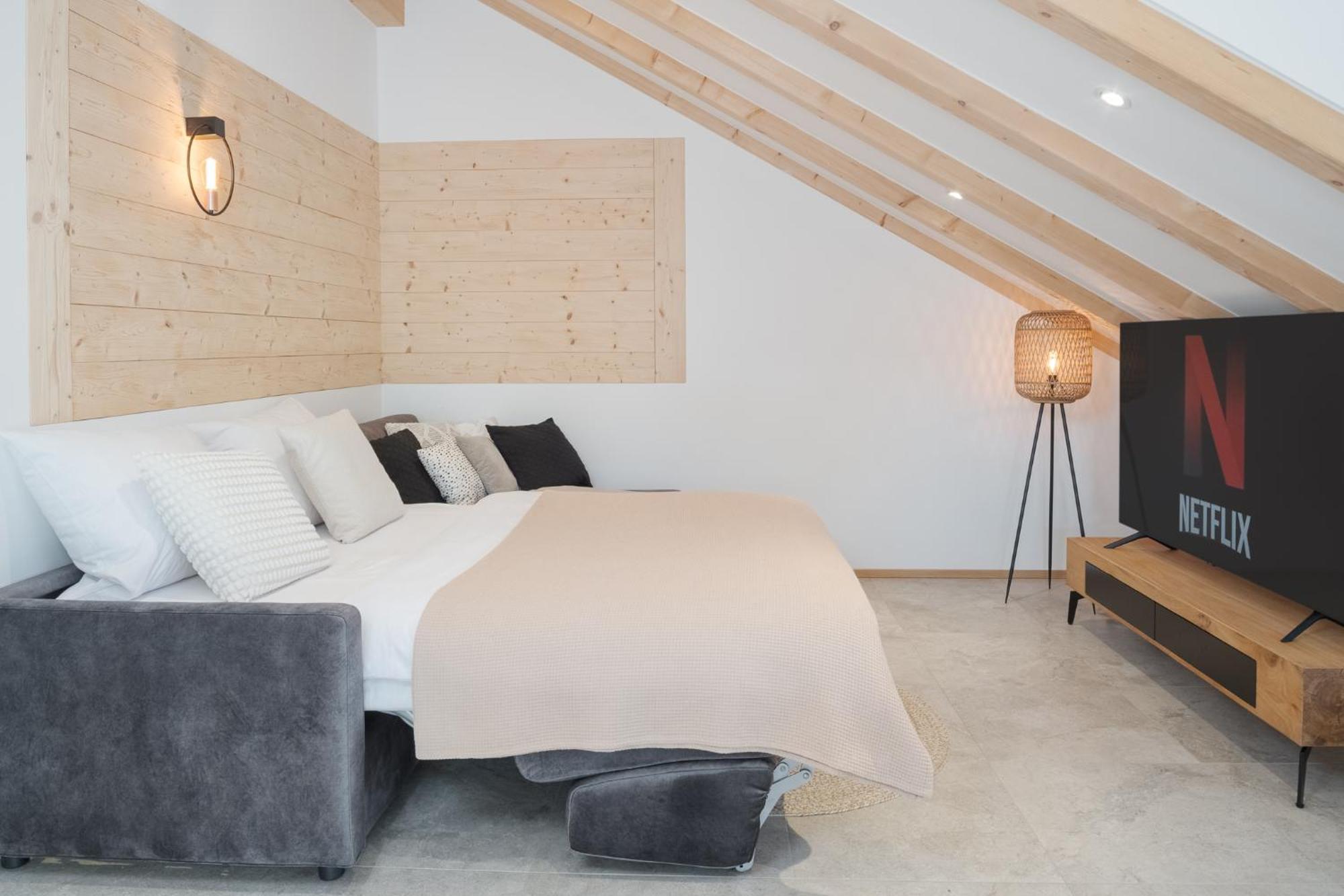 Fenjoy: Ferienapartment Mit Bergblick / Balkon / Bbq Bernau am Chiemsee Eksteriør billede