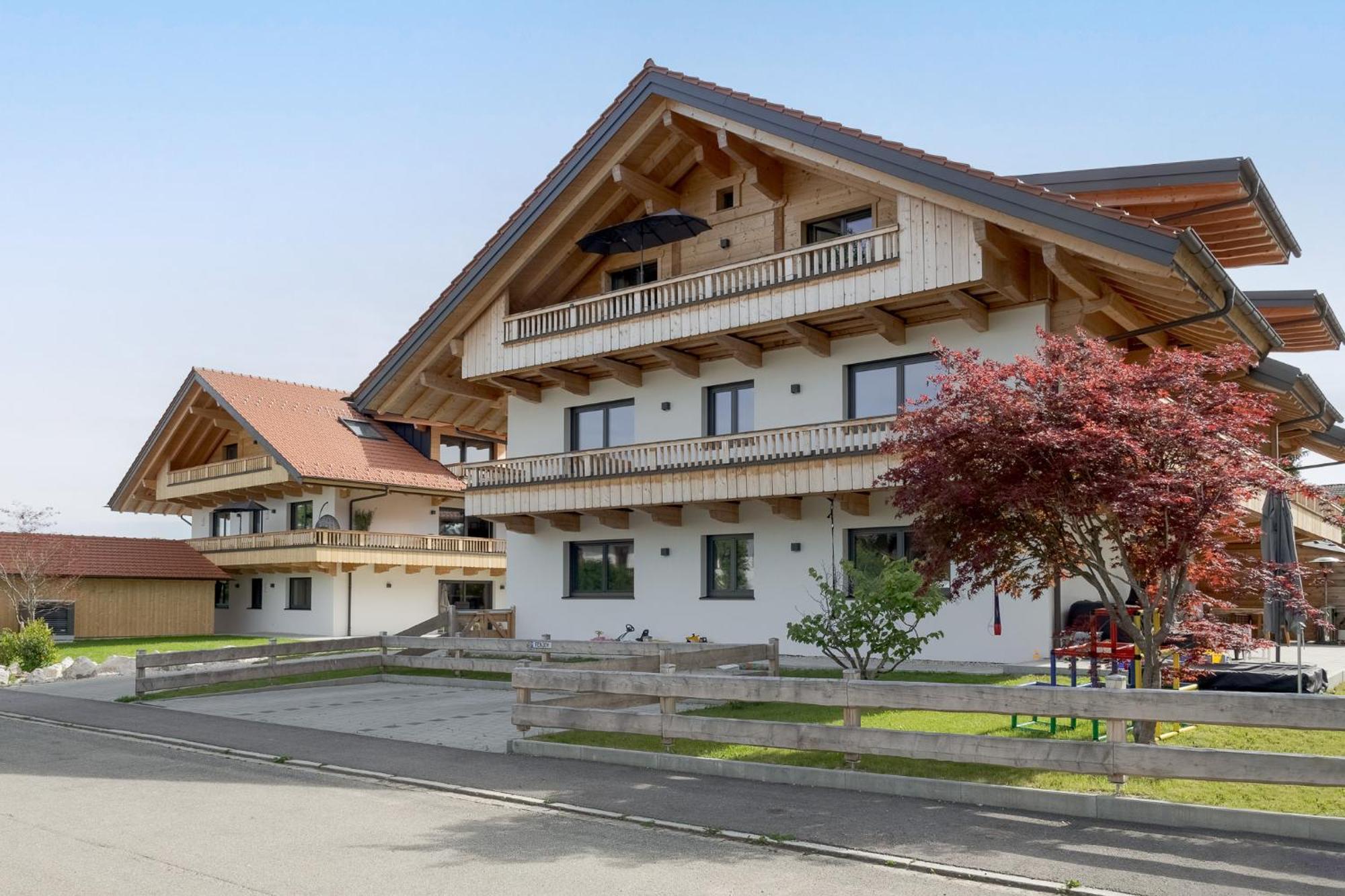 Fenjoy: Ferienapartment Mit Bergblick / Balkon / Bbq Bernau am Chiemsee Eksteriør billede